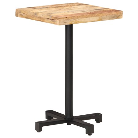 Square bistro table rough mango wood 50x50x75 cm by vidaXL, Kitchen and dining tables - Ref: Foro24-320262, Price: 104,88 €, ...