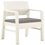 Garden furniture set 3 pieces white plastic by vidaXL, Garden sets - Ref: Foro24-48823, Price: 146,99 €, Discount: %