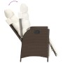 7-teiliges Garten-Esszimmer-Set mit Kissen synthetisches Rattan braun von vidaXL, Gartensets - Ref: Foro24-3213354, Preis: 95...