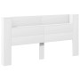 Cabecero de cama con LED blanco 200x16,5x103,5 cm de vidaXL, Cabeceros y pies de cama - Ref: Foro24-839266, Precio: 115,00 €,...