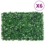   Künstlicher Strauchlaubzaun 6 Stück grün 40x60 cm von vidaXL, Garten - Ref: Foro24-366636, Preis: 57,35 €, Rabatt: %