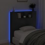 Cabecero de cama con luz LED negro 100x16,5x103,5 cm de vidaXL, Cabeceros y pies de cama - Ref: Foro24-839232, Precio: 78,71 ...