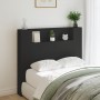 Cabecero de cama con luz LED negro 120x16,5x103,5 cm de vidaXL, Cabeceros y pies de cama - Ref: Foro24-839239, Precio: 82,58 ...