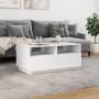 Couchtisch mit weißen LED-Leuchten 90x49x40 cm von vidaXL, Couchtisch - Ref: Foro24-839833, Preis: 97,45 €, Rabatt: %