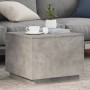 LED concrete gray 50x50x40 cm center table by vidaXL, Coffee table - Ref: Foro24-839871, Price: 58,37 €, Discount: %