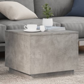 LED concrete gray 50x50x40 cm center table by vidaXL, Coffee table - Ref: Foro24-839871, Price: 58,41 €, Discount: %