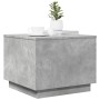 LED concrete gray 50x50x40 cm center table by vidaXL, Coffee table - Ref: Foro24-839871, Price: 58,37 €, Discount: %