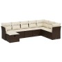 Set mit 8 Gartensofas und Kissen synthetisches Rattanbraun von vidaXL, Gartensets - Ref: Foro24-3263279, Preis: 525,81 €, Rab...