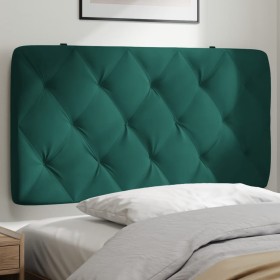 Cabecero de cama acolchado terciopelo verde oscuro 100 cm de vidaXL, Cabeceros y pies de cama - Ref: Foro24-374717, Precio: 5...