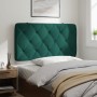 Padded dark green velvet headboard 100 cm by vidaXL, Headboards and footboards - Ref: Foro24-374717, Price: 51,99 €, Discount: %