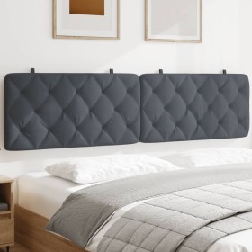 Padded dark gray velvet headboard 200 cm by vidaXL, Headboards and footboards - Ref: Foro24-374748, Price: 96,99 €, Discount: %