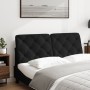 Padded black velvet headboard 120 cm by vidaXL, Headboards and footboards - Ref: Foro24-374722, Price: 61,99 €, Discount: %