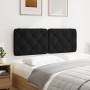 Padded black velvet headboard 120 cm by vidaXL, Headboards and footboards - Ref: Foro24-374722, Price: 61,99 €, Discount: %