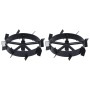 Metal wheels for gasoline plow 6.5 HP 2 pcs by vidaXL, Motocultivators - Ref: Foro24-146268, Price: 68,35 €, Discount: %