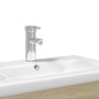 Badmöbel mit integriertem Waschbecken Sonoma Eiche von vidaXL, Badezimmerwaschtische - Ref: Foro24-3278767, Preis: 212,39 €, ...