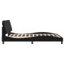 Bed frame with black velvet headboard 160x200 cm by vidaXL, Beds and slatted bases - Ref: Foro24-3207931, Price: 237,50 €, Di...