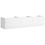 Wall-mounted furniture 2 units engineered wood white 75x18x16.5 cm by vidaXL, Shelves and shelves - Ref: Foro24-840430, Price...