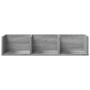 Mueble de pared madera ingeniería gris Sonoma 75x18x16,5 cm de vidaXL, Estantes y estanterías - Ref: Foro24-840439, Precio: 2...