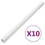 PVC-Kabelkanäle 33x33 mm 10 m von vidaXL, Verkabelung - Ref: Foro24-155915, Preis: 21,68 €, Rabatt: %