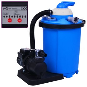 Bomba filtro de arena con temporizador 550 W 50 L de vidaXL, Filtros para piscinas y spa - Ref: Foro24-92292, Precio: 197,99 ...