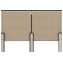 Dark gray fabric headboard 160x200 cm by vidaXL, Headboards and footboards - Ref: Foro24-287469, Price: 94,62 €, Discount: %