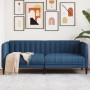 Two-seater blue fabric sofa by vidaXL, Sofas - Ref: Foro24-372610, Price: 272,41 €, Discount: %