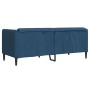 Two-seater blue fabric sofa by vidaXL, Sofas - Ref: Foro24-372610, Price: 272,41 €, Discount: %