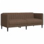 2-seater faux suede brown leather sofa by vidaXL, Sofas - Ref: Foro24-372612, Price: 259,85 €, Discount: %