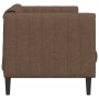 2-seater faux suede brown leather sofa by vidaXL, Sofas - Ref: Foro24-372612, Price: 259,85 €, Discount: %