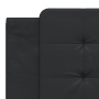 Estructura de cama con luz LED cuero sintético negro 180x200 cm de vidaXL, Camas y somieres - Ref: Foro24-3214124, Precio: 22...