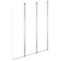 Shower screens 2 units clear tempered glass 104x130 cm by vidaXL, shower doors - Ref: Foro24-146228, Price: 236,29 €, Discoun...