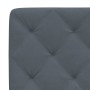 Dark gray velvet bed frame with headboard 120x200 cm by vidaXL, Beds and slatted bases - Ref: Foro24-3207912, Price: 182,72 €...