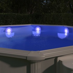 Schwimmende, tauchfähige LED-Poollampe mit Mehrfarbensteuerung von vidaXL, Pool- und Spa-Zubehör - Ref: Foro24-92297, Preis: ...