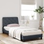 Cama con colchón terciopelo gris oscuro 90x190 cm de vidaXL, Camas y somieres - Ref: Foro24-3208629, Precio: 265,04 €, Descue...