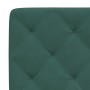 Bed with dark green velvet mattress 100x200 cm by vidaXL, Beds and slatted bases - Ref: Foro24-3208643, Price: 293,56 €, Disc...