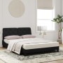 Cama con colchón terciopelo negro 140x200 cm de vidaXL, Camas y somieres - Ref: Foro24-3208660, Precio: 459,10 €, Descuento: %