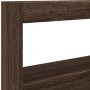 Oak brown LED bed headboard 100x17x102 cm by vidaXL, Headboards and footboards - Ref: Foro24-839195, Price: 86,31 €, Discount: %