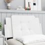 White synthetic leather padded bed headboard 80 cm by vidaXL, Headboards and footboards - Ref: Foro24-374830, Price: 31,07 €,...