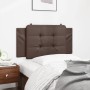 Brown synthetic leather padded bed headboard 100 cm by vidaXL, Headboards and footboards - Ref: Foro24-374845, Price: 31,62 €...