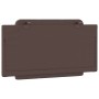 Brown synthetic leather padded bed headboard 100 cm by vidaXL, Headboards and footboards - Ref: Foro24-374845, Price: 31,62 €...