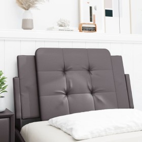 Gray synthetic leather padded bed headboard 90 cm by vidaXL, Headboards and footboards - Ref: Foro24-374839, Price: 28,99 €, ...