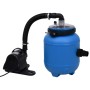 Black and blue pool filter pump 4 m³/h by vidaXL, Pool and spa filters - Ref: Foro24-92293, Price: 171,44 €, Discount: %