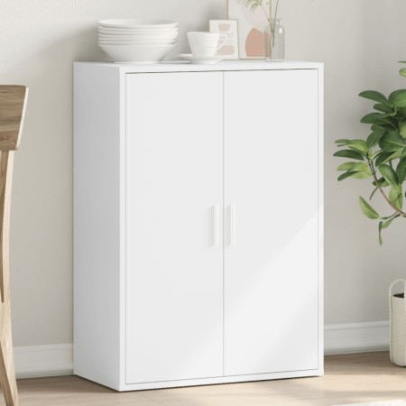 White engineered wood sideboard 60x31x84 cm by vidaXL, Sideboards - Ref: Foro24-840485, Price: 73,86 €, Discount: %