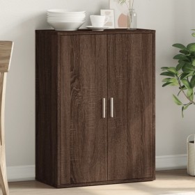 Engineered wood sideboard in brown oak 60x31x84 cm by vidaXL, Sideboards - Ref: Foro24-840491, Price: 76,99 €, Discount: %