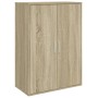 Aparador de madera de ingeniería roble Sonoma 60x31x84 cm de vidaXL, Aparadores - Ref: Foro24-840487, Precio: 78,78 €, Descue...