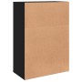 Aparador de madera de ingeniería negro 60x31x84 cm de vidaXL, Aparadores - Ref: Foro24-840500, Precio: 85,89 €, Descuento: %