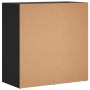 Aparador de madera de ingeniería negro 79x38x80 cm de vidaXL, Aparadores - Ref: Foro24-840514, Precio: 102,63 €, Descuento: %