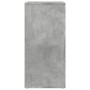 Aparador de madera de ingeniería gris hormigón 79x38x80 cm de vidaXL, Aparadores - Ref: Foro24-840516, Precio: 93,15 €, Descu...