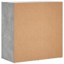 Aparador de madera de ingeniería gris hormigón 79x38x80 cm de vidaXL, Aparadores - Ref: Foro24-840516, Precio: 93,15 €, Descu...