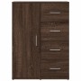 Aparador de madera de ingeniería roble marrón 59x39x80 cm de vidaXL, Aparadores - Ref: Foro24-840540, Precio: 98,24 €, Descue...